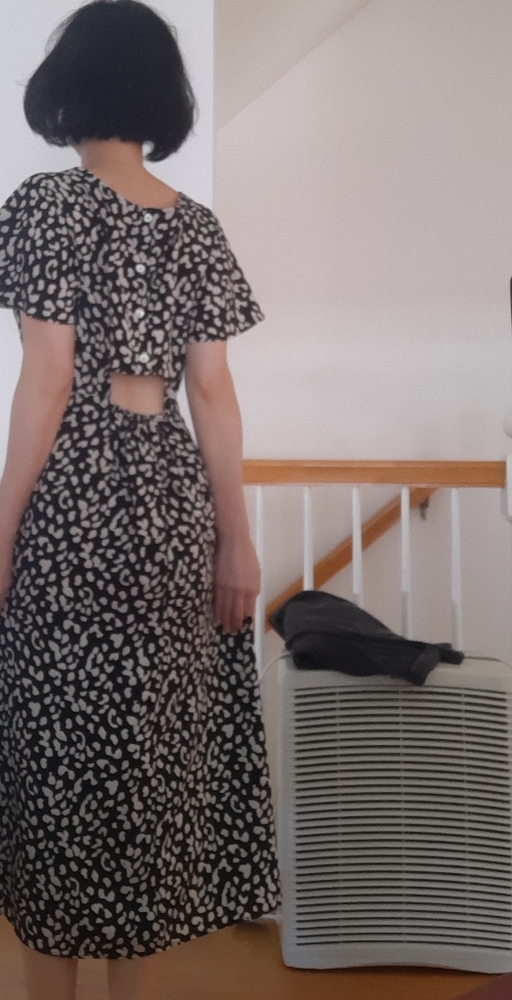 One piece elegant sexy flowy dress